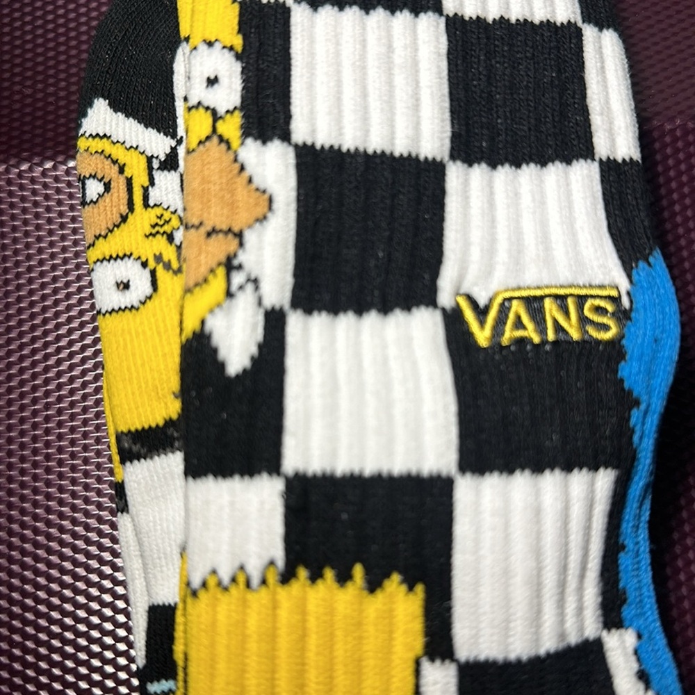 NWT Vans Simpsons Socks - Picture 2 of 6